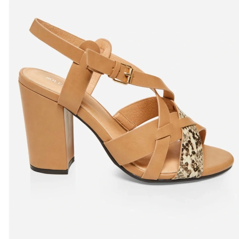 Ashley stewart strappy sandals